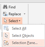 Powerpoint Selection Pane