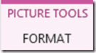 Picture Tools Format menu