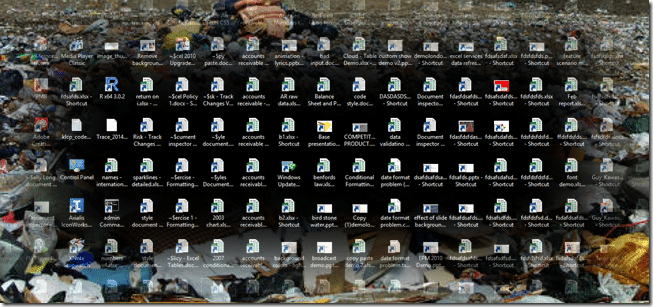 Dont save files to desktop - Dr. Nitin Paranjape