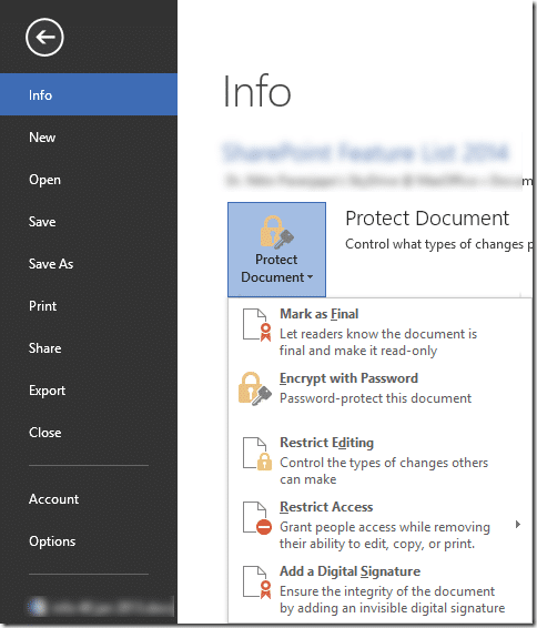 document protection - Dr. Nitin Paranjape