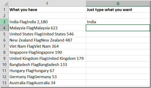 Data Cleanup example