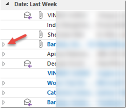 Conversation view Conversation view