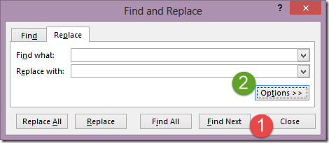 Excel Date cleanup - Find and replace options