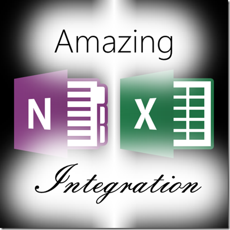OneNote and Excel integration OneNote and Excel integration
