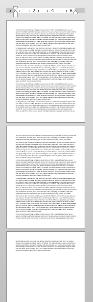 how to create lots of dummy text quickly