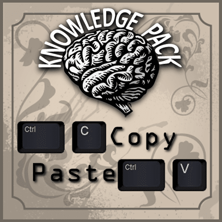 Copy Paste Knowledge Pack