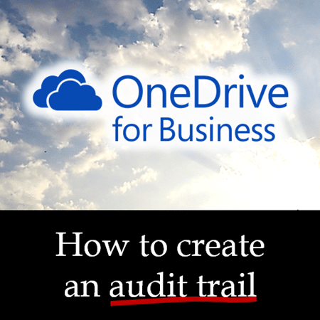 How to create an audit trail ODB