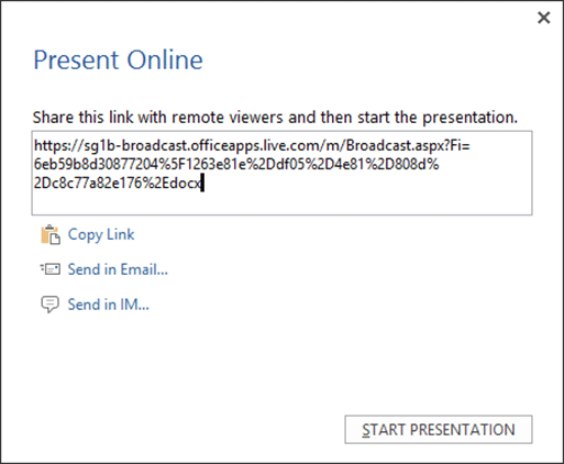 Word Present online Word Present online