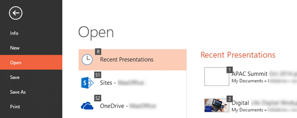 how to open a file: type a number