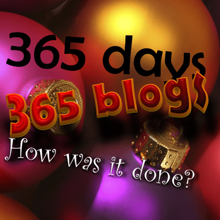 efficiency365: 365 blogs by Dr. Nitin Paranjape. How was it done.