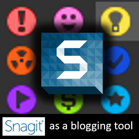 use snagit as a blogging tool