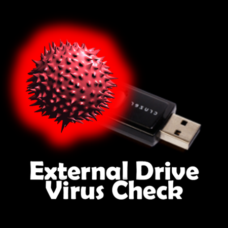 external drives virus check by Dr. Nitin Paranjape