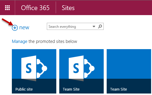 Create OneNote notebook 