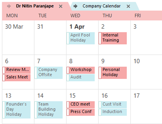 image calendar