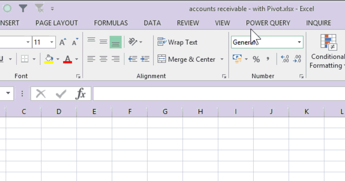 Power Query Hyperlink