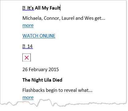 the need for Negative Find