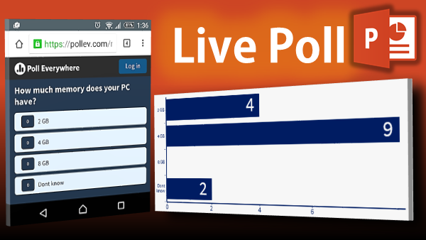 Live Polling in PowerPoint with Poll Anywhere Live Polling in PowerPoint with Poll Anywhere