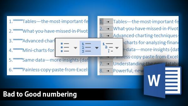 image bad to good numbering