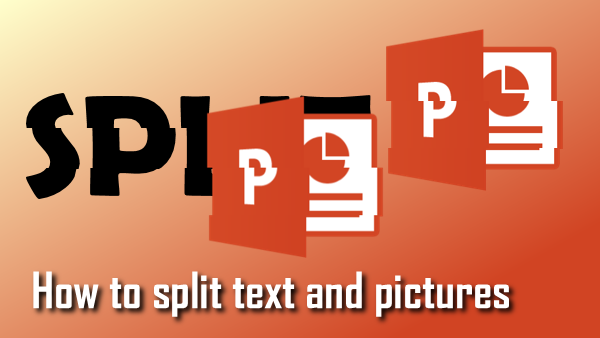 image split text image