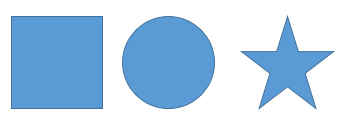 PowerPoint default shape type