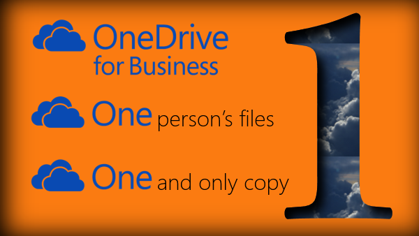 OneDrive for "One" person