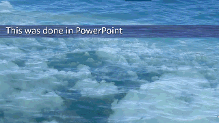 Cloud and water mixed animation using transparency with video - illustration for how to deliver high-impact demos knowledge pack