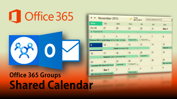 Shared Calendar in Office 365 Groups