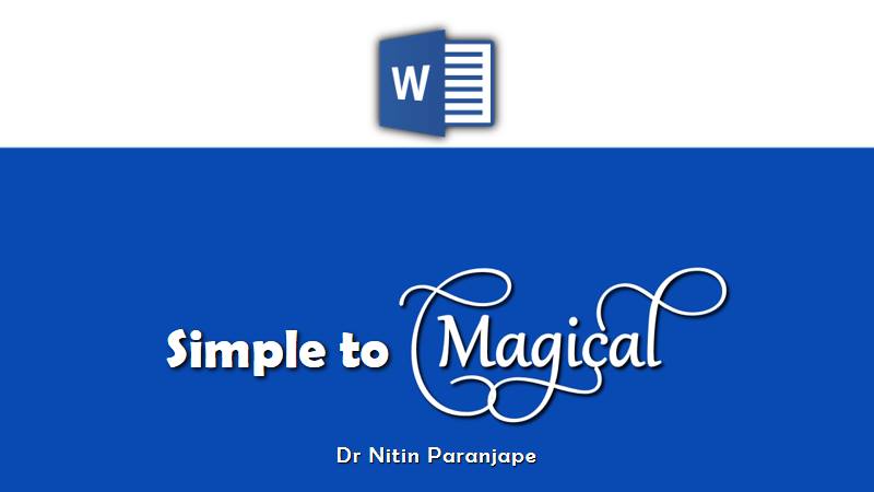 Word Simple to magical Word simple to magical
