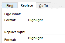 image Search and replace highlights