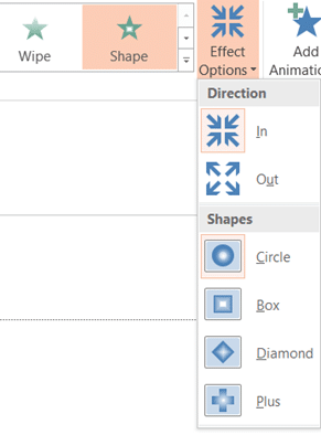 Drop-down Gamification - Shape Example
