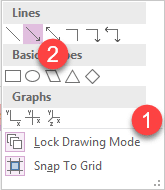 image Lock drawing mode option