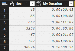 Seconds converted to hh:mm:ss 