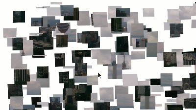 PowerPoint Jigsaw Creator demo: Jigsaw animation of Kuala Lumpur skyline