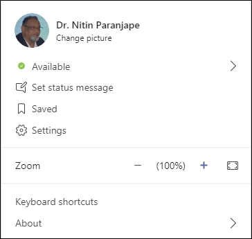 image Teams Zoom controls