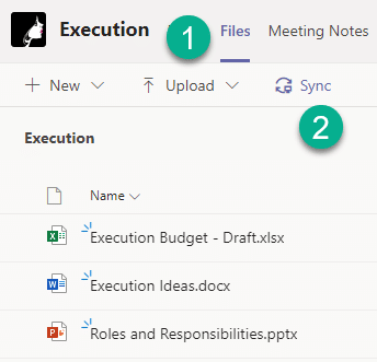 Sync single channel files to PC