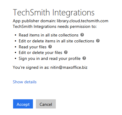 Techsmith Integrations