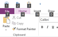 nenote Keyboard shortcuts
