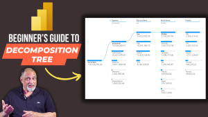 Decomposition tree visual