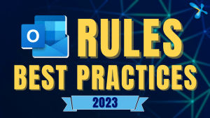 Outlook rules poster