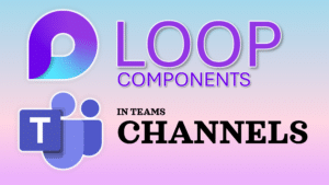 Loop Components in Channels