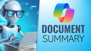 Copilot document summary